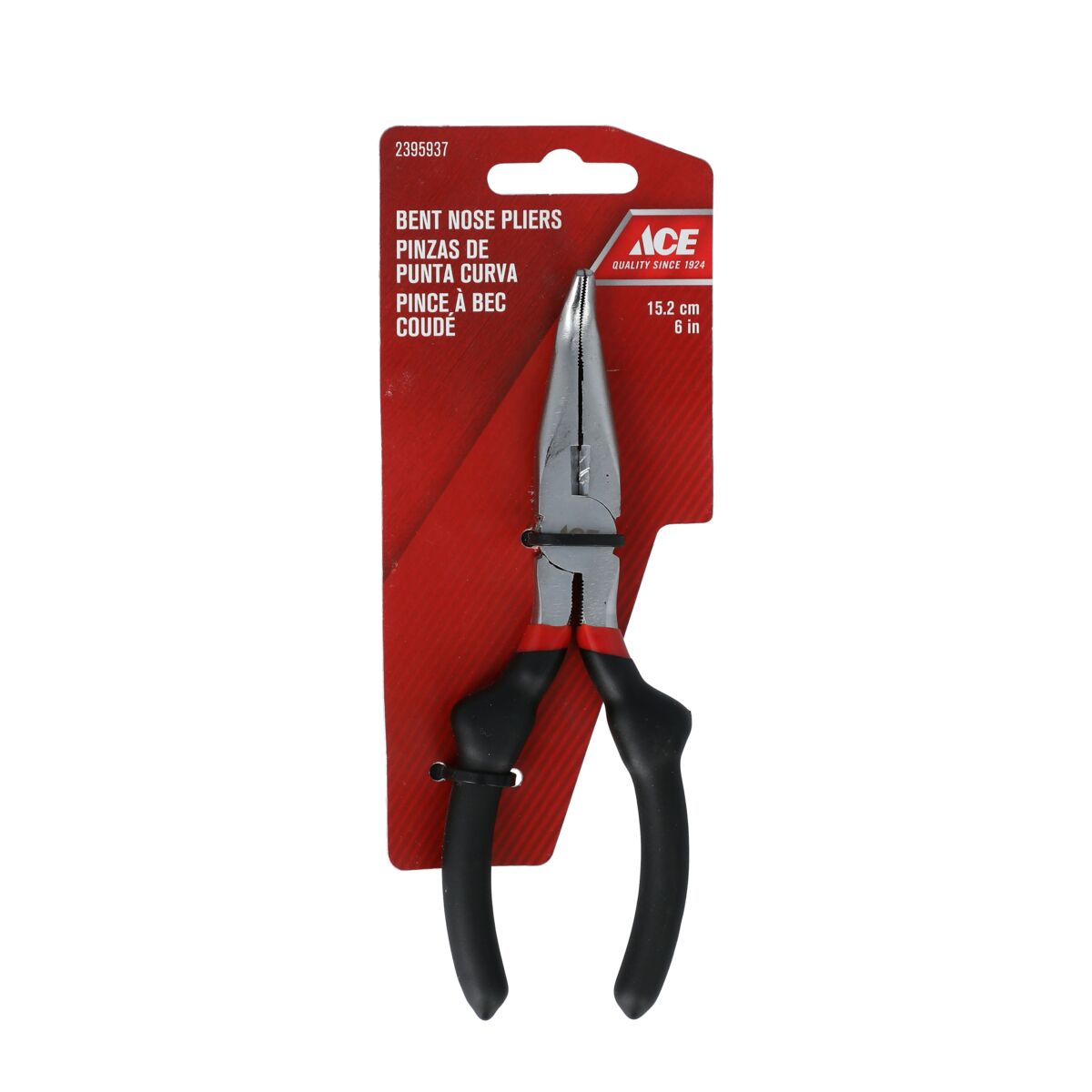 PLIER BENT NOSE 15CM(6IN)VINYL GRIP HNDL Cutting Tools Cutting